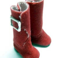 Blythe Red Boots